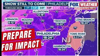 30 Million Under Blizzard Warnings As Historic Noreaster Is Set To Slam I-95