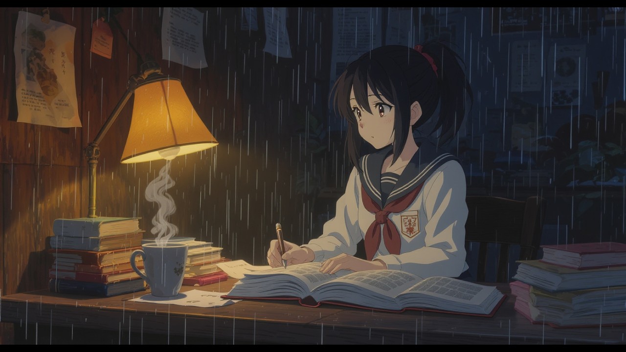 Lofi Beats 🎶 to Study & Focus 📚 Cozy Winter Night — Playlist!