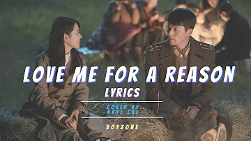 Boyzone  | Love Me For A Reason Lyrics | Acoustic Cover by Kaye Cal