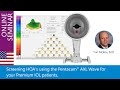 Screening hoas using the pentacam axl wave for your premium iol patients