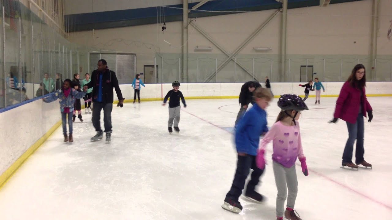 Feb 15 Ice Skating pt 1 YouTube
