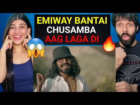 EMIWAY - CHUSAMBA (OFFICIAL MUSIC VIDEO) (EXPLICIT) Emiway bantai Reaction  !!