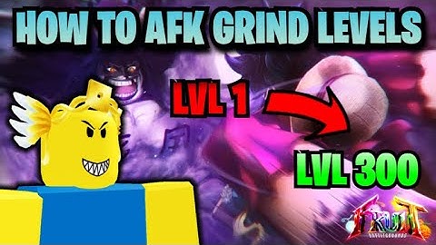 How To AFK GRIND in Fruit Battlegrounds! (No Flashstep)