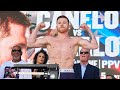 Canelo alvarez vs jaime munguia weighin premierboxingchampions