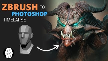 ZBrush to Photoshop Timelapse - 