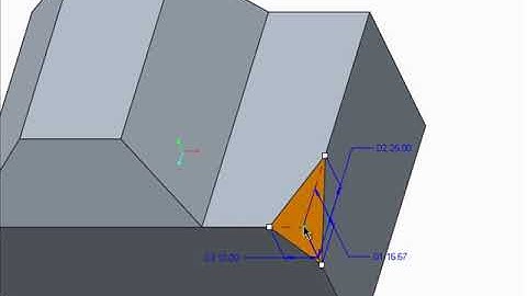 Tutorial  Creating Corner Chamfers - Creo