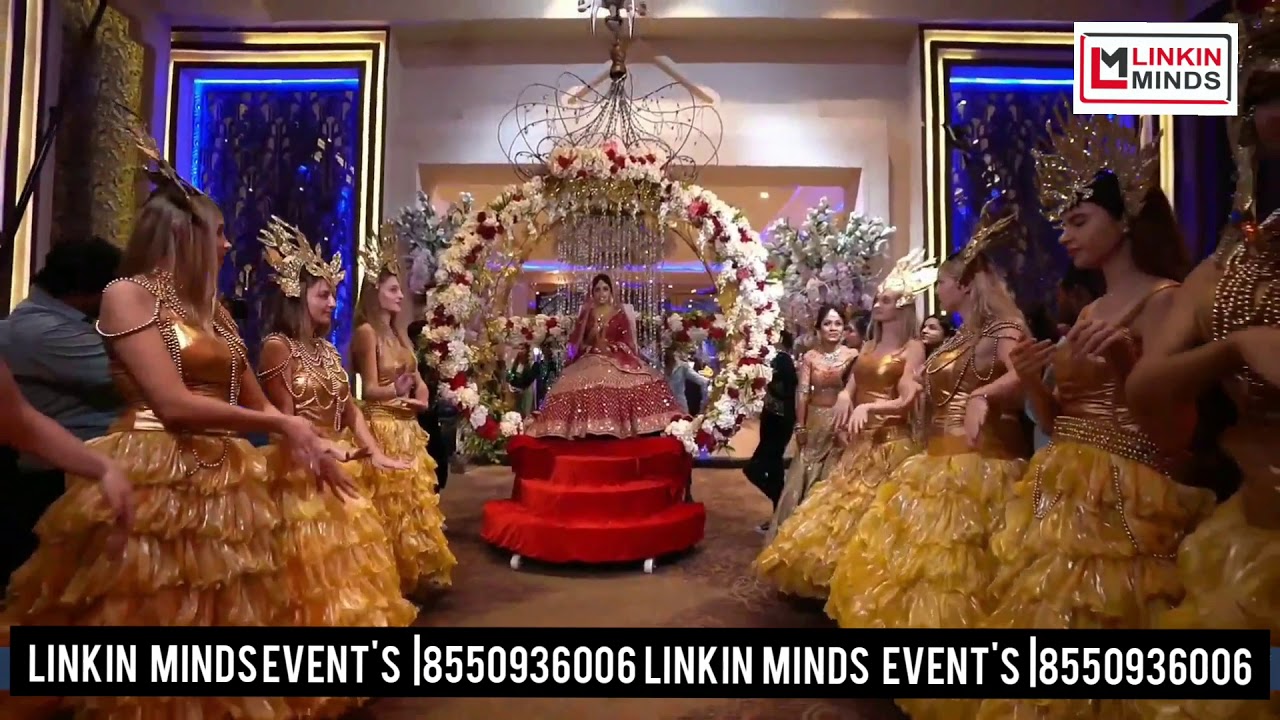 Special crown bride rath entry option by Linkin Minds For Bookings call ...