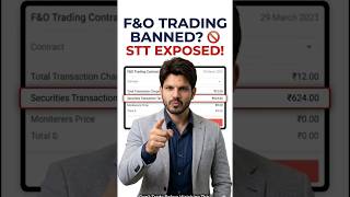 Why F&O Trading costs increased? 🚨 STT New Rules 2026 #bolkyasahihai
