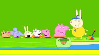 Peppa Ride The Brand New Water Roller Coaster 🐷 🎢 Playtime With Peppa