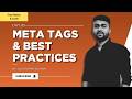 (Day 5) HTML Meta tag | Best Practices | Website Deployment | 30 Days of Web Development