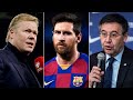 Bartomeu SPEAKS on Lionel Messi's Future, Ronald Koeman & BIG Squad Overhaul?