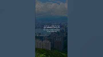 قال إنما أشكوا بثي من سورة يوسف بصوت الشيخ رعد الكردي