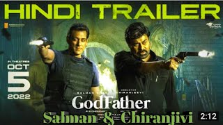 God Father Trailer(Hindi) Megastar Chiranjeevi | Salman Khan | Godfather(Telugu)Movie Scenes Glimpse