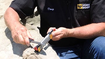 Knife Sharpening using the Work Sharp Guided Field Sharpener
