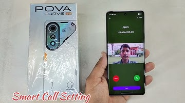 Tecno pova curve 5g smart call setting || Tecno pova curve 5g me smart call setting on kaise karen