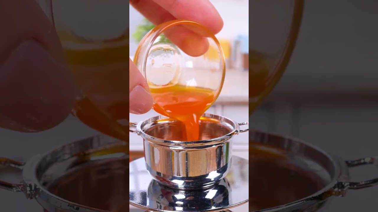 Amazing Rainbow Jelly🌈  Satisfying ASMR | Mini Cake #shorts #asmr #miniature #minicake
