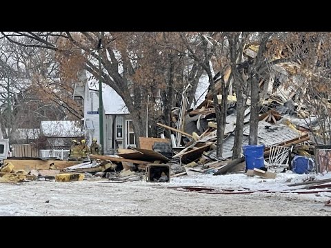 'Major explosion' obliterates Regina home