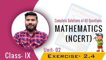 NCERT Maths Solutions | Polynomials | Exercise 2.4