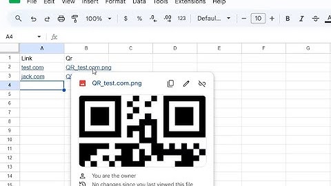 How to Create a Free QR Code Generator in Google Sheets with Apps Script