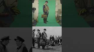 I added myself to old movies #shorts #vfx #bts