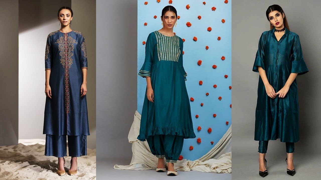 Buy Green Yoke Design Silk Kurta Online at Rs.899 | Libas