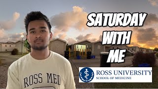 SATURDAY MORNING with a Ross University Student and ROOM TOUR!!!