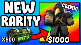 OPENING 500 INFECTED CRATES for NEW *COSMIC* UNIT!! (Update LEAKS)