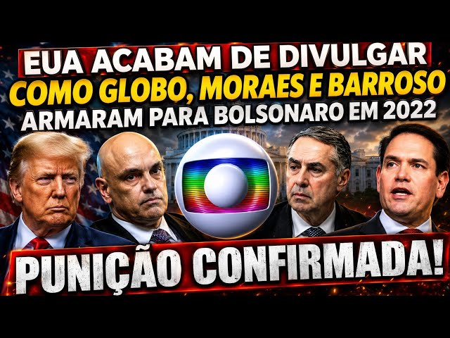 🚨URGENTE! ACABAM DIVULGAR PROVAS DE MORAES, GL0B0 E BARROSO SOBRE USAID EM 2022 NO BRASIL