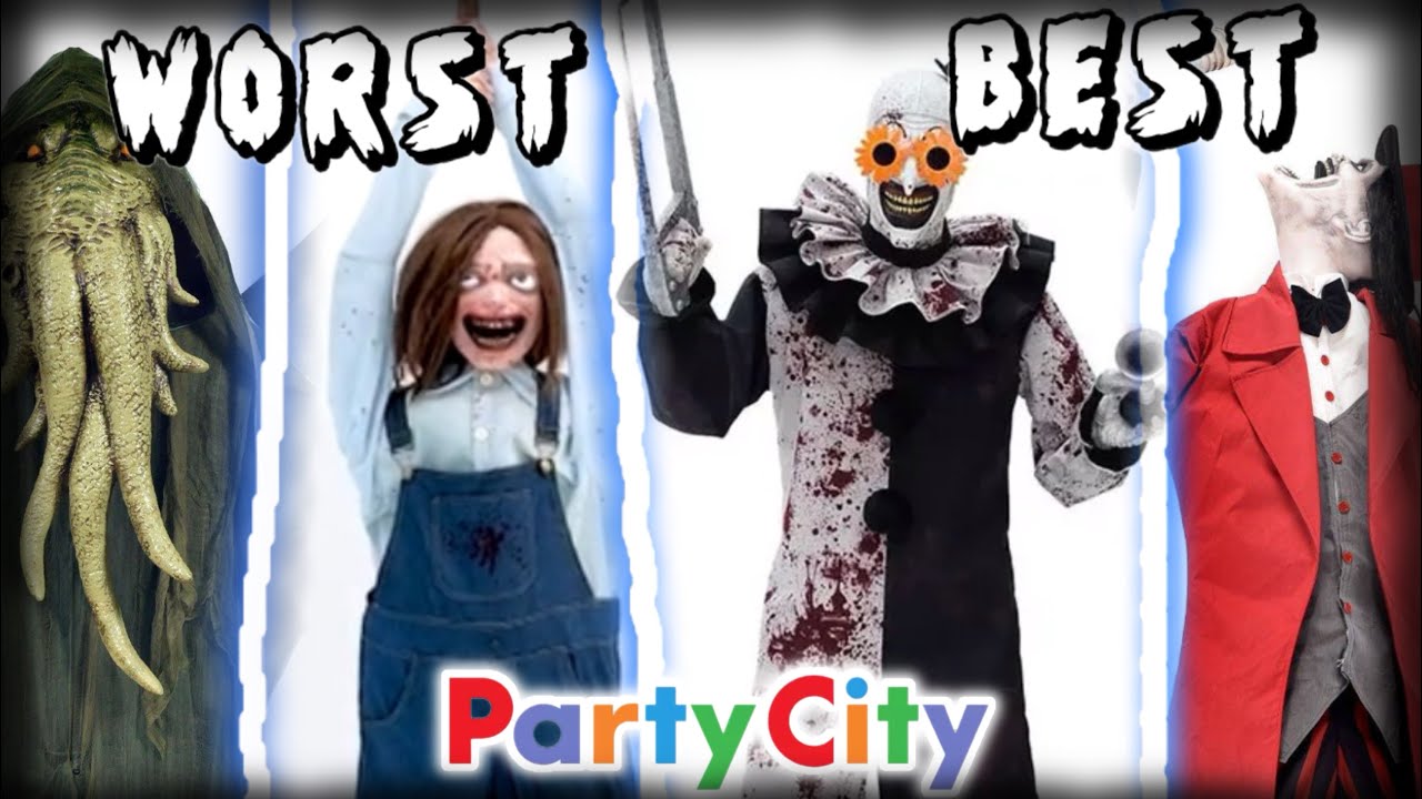 Ranking The 2024 Party City Halloween Lineup from WORST TO BEST