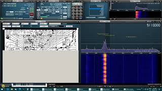 Fax Decoding using SDRuno v1.41.1 Software and SDRuno Fax Plugin, and SDRplay RSPdx
