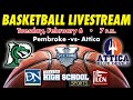 Sec v boys basketball pembroke vs attica  feb 6 2024