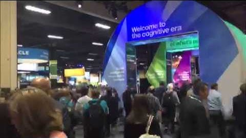 IBM InterConnect 2016 Expo Hall Opening