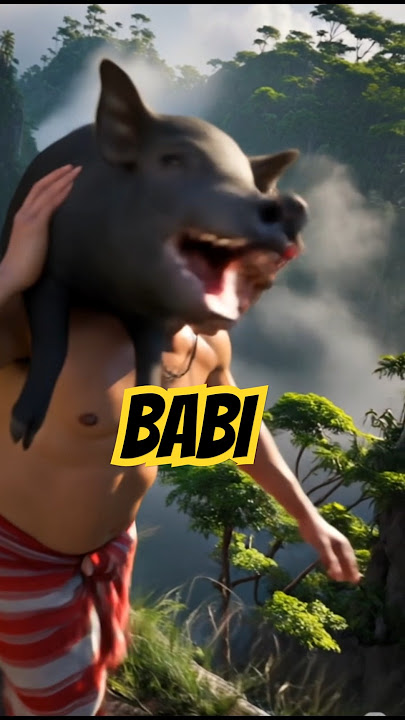 BABI LAGI.. #shorts #ai #horror #studio310 #creepyai  #pig #babi #toraja #gunung #cloud