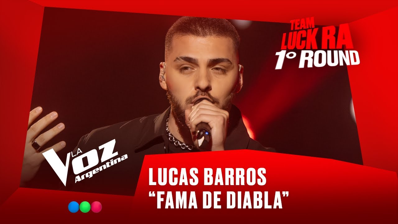 Lucas Barros - "Fama de diabla" - Team Luck Ra - 1° Round - La Voz Argentina 2025