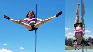 Pole Tricks: The Teddy, Batman, Phoenix and Titanic