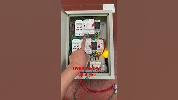 Tủ ATS đảo nguồn tự động 3 công tơ điện, đảo giờ cao điểm, thấp điểm # #electrician