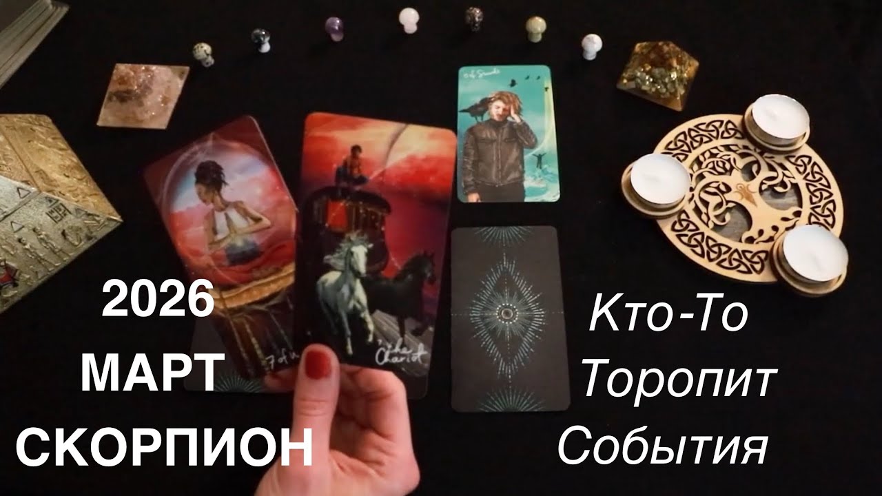 Скорпион♏️-Март2026«Кто-то Приторапливает События» #гороскоп  #прогноз #скорпион #таро #знакизодиака