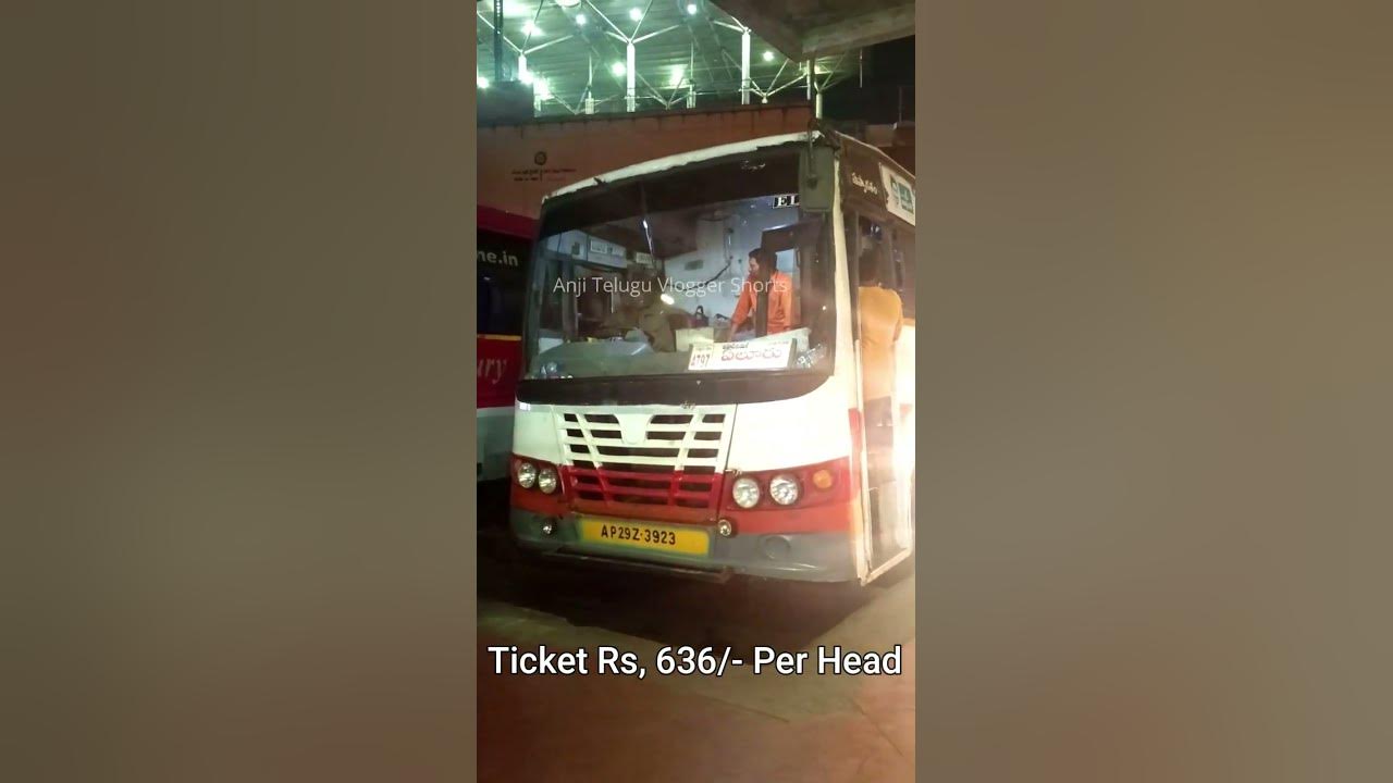 Hyderabad To Eluru Bus shorts shortsfeed bus buslover ytshorts