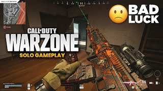Bad Luck! ★ Modern Warfare: Warzone Solo Gameplay ★ No Commentary