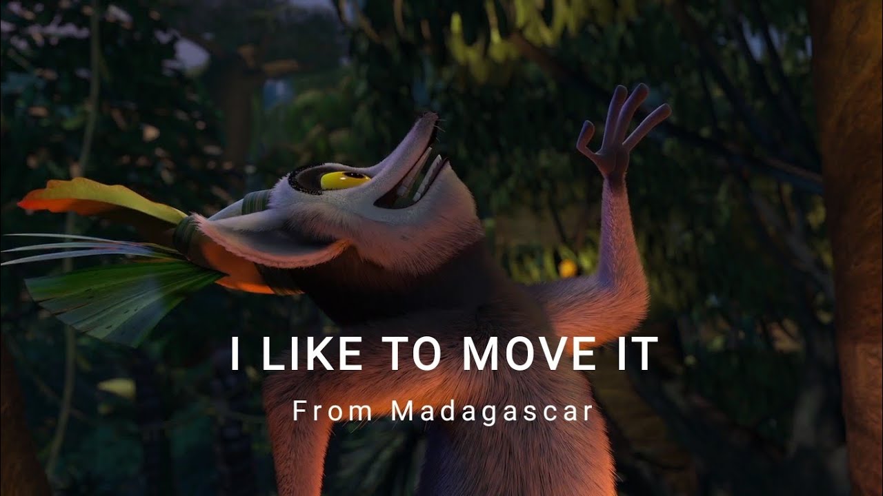Madagascar - I like to move it (Sped up) - YouTube