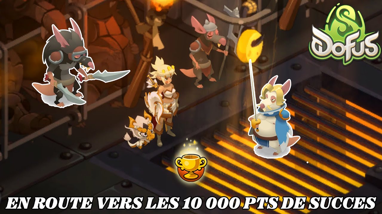 ⚔️ LE RAT NOIR ME DONNE DU FIL À RETORDRE ! 🐀🔥 - 10K SUCCÈS Ep.4 - DOFUS 3