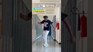 Collide Dance - Justine Skye | How to Do the Heel - Toe Dance #shorts #tutorial #hiphopdance #viral