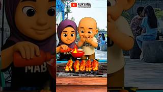 Download Lagu OCID \u0026 NABILA MAKAN SOSIS PEDAS #shorts #viralshorts MP3