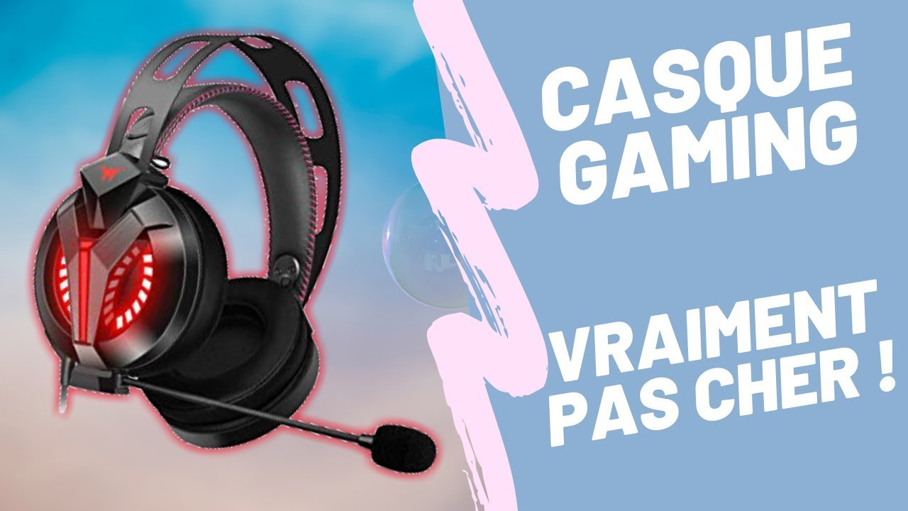 Un CASQUE GAMER 7.1 VRAIMENT PAS CHER : COMBATWING M180 ! Unboxing,  présentation et test ! 