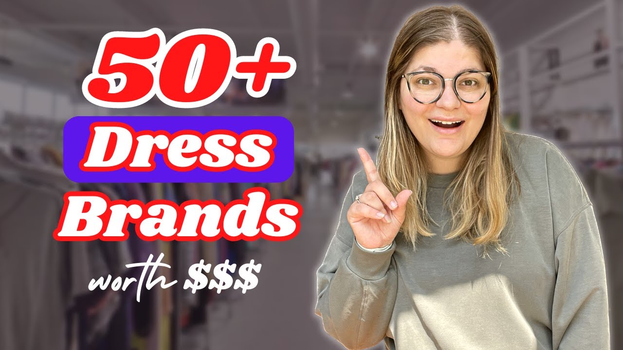 Top 50 Womens Clothing Brands to Sell on  for Profit 