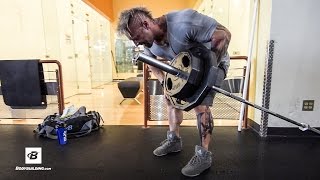 Upper Back & Calves Workout | Day 26 | Kris Gethin's 8-Week Hardcore Training Program