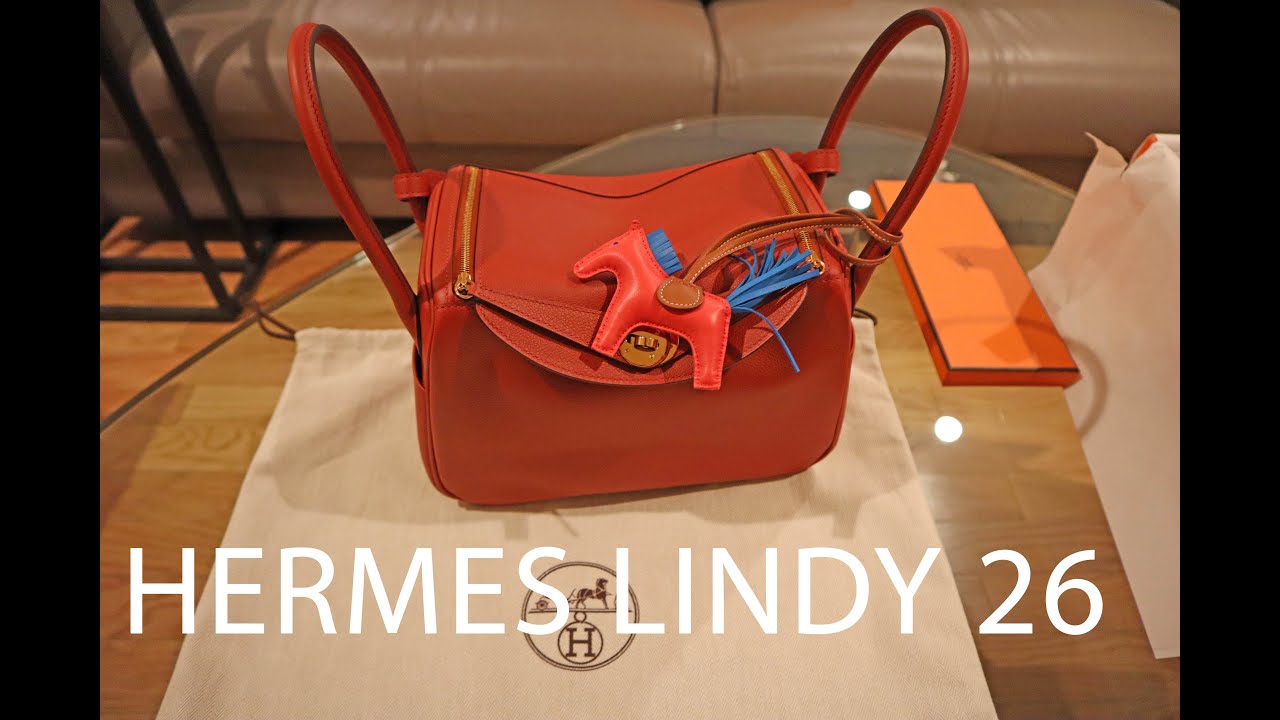 Hermes Lindy 26 in Gold Evercolor Leather and GHW – Brands Lover