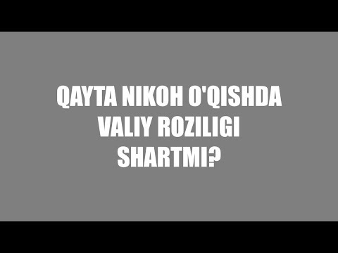 Video: Qayta baholashni qanday hisobga olasiz?