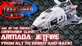 JUST TRANSFORM IT!: Age of the Primes Commander Armada Jetfire