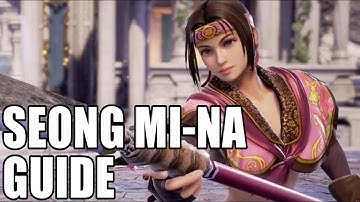 How to play Seong Mi-Na in Soulcalibur VI! Basics, Strategy, and Combos!